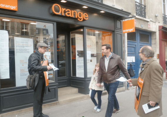 Campagne Orange à&nbsp;Versailles