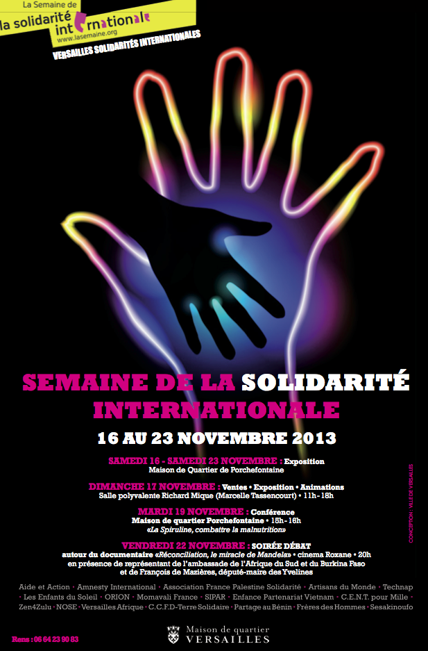 La Palestine à la semaine de la solidarité internationale de&nbsp;Versailles