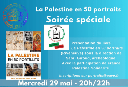 La Palestine en 50 portraits, rencontre avec Sabri&nbsp;Giroud