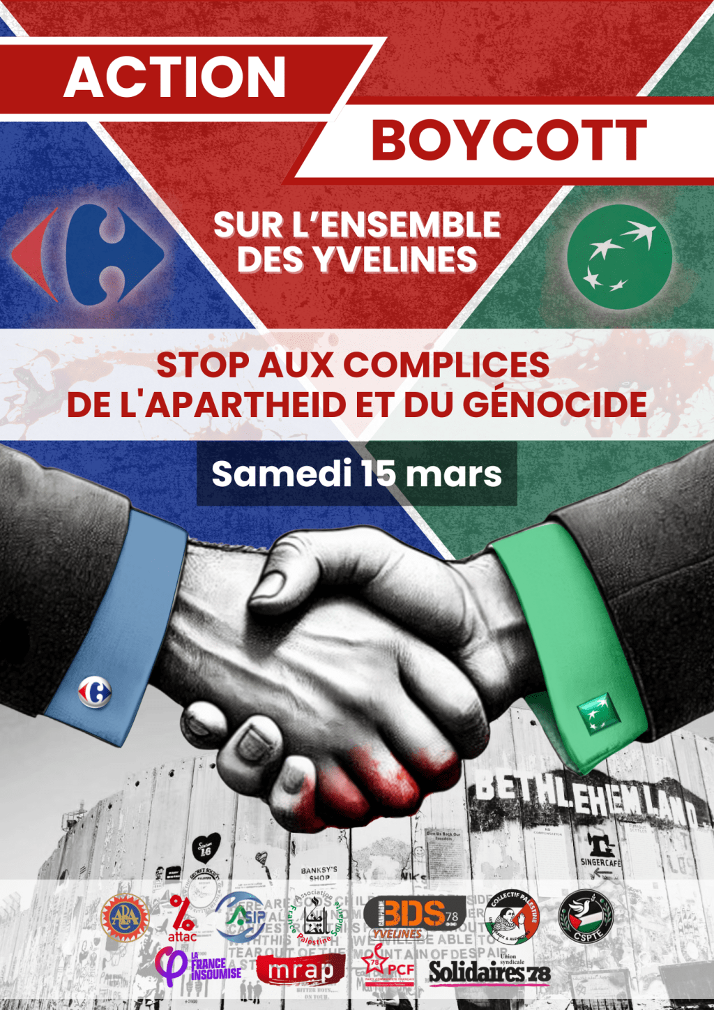 Journée Boycott dans les&nbsp;Yvelines