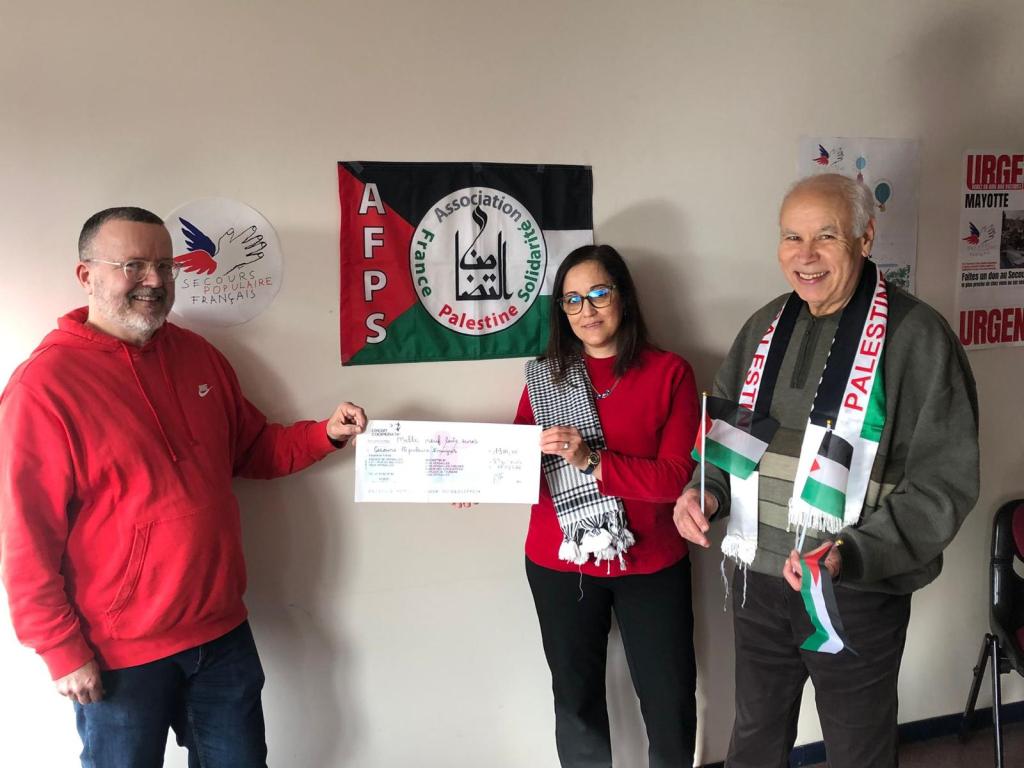 Une belle somme pour&nbsp;Gaza