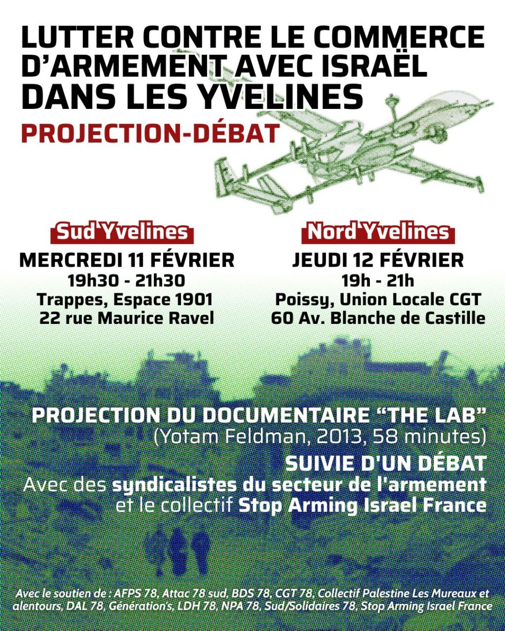 Contre les entreprises yvelinoises qui arment&nbsp;Israël